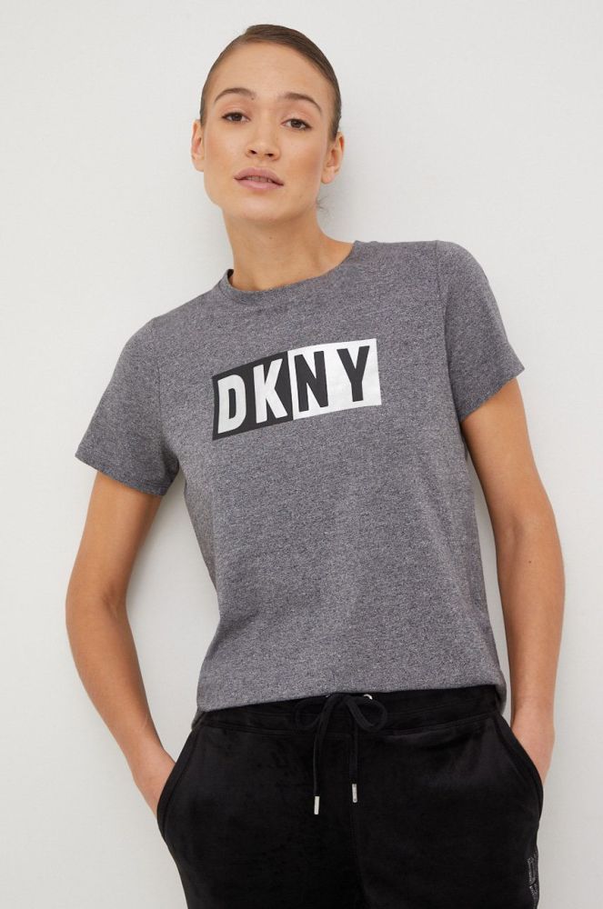 Футболка Dkny жіночий колір чорний (2772480)