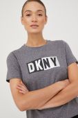 Футболка Dkny жіночий колір чорний (2772480)
