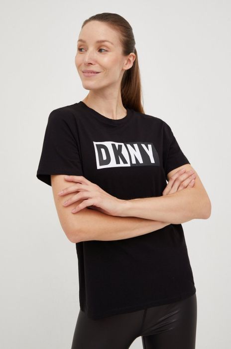 Футболка Dkny жіночий колір чорний (2772485)