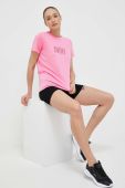 Футболка Dkny жіночий колір рожевий (3183196)