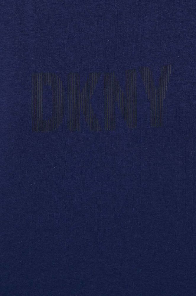 Футболка Dkny жіночий колір синій фото 5