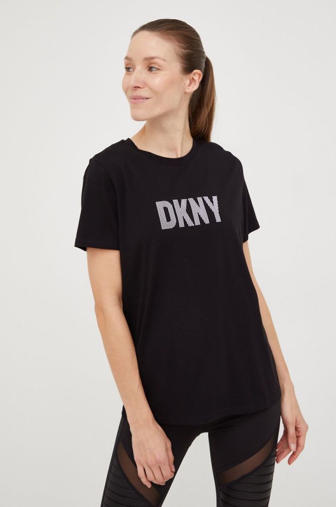 Футболка Dkny жіночий колір чорний (2772506)