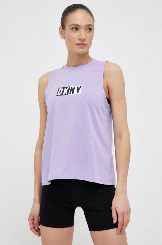Топ Dkny жіночий колір фіолетовий (3038736) фото 2