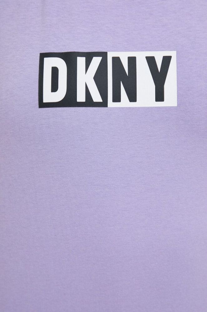 Топ Dkny жіночий колір фіолетовий (3038736) фото 5