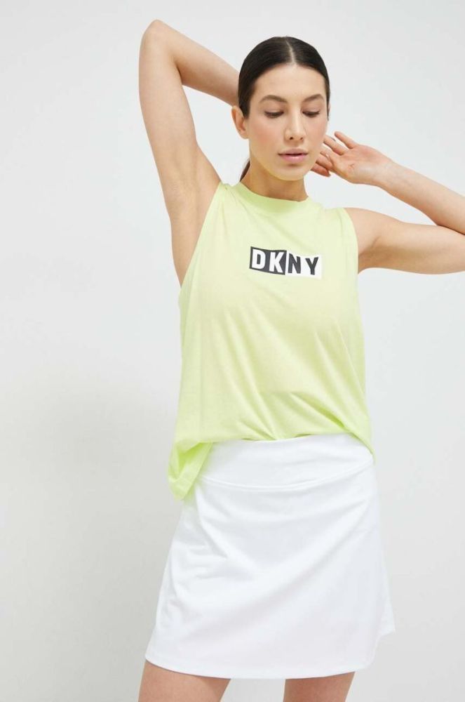 Топ Dkny жіночий колір зелений (2776195) фото 4