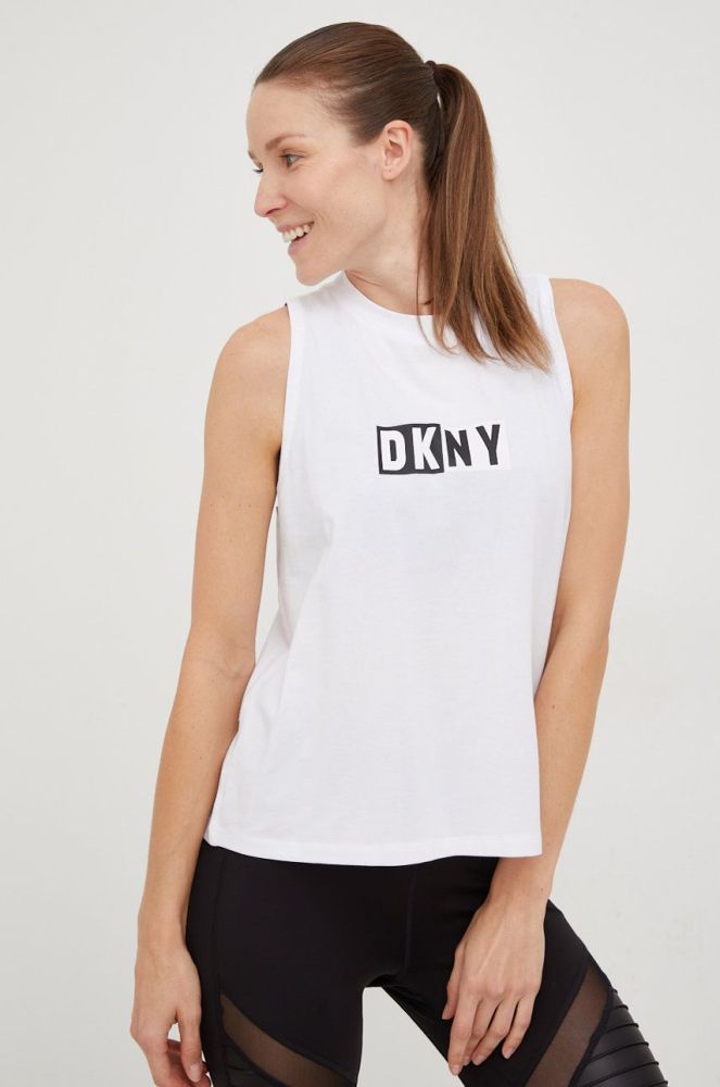 Топ Dkny жіночий колір білий (2776184)