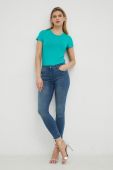 Футболка Patrizia Pepe жіноча колір зелений