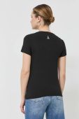 Футболка Patrizia Pepe жіноча колір чорний (2861944)