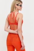 Топ Patrizia Pepe жіночий колір помаранчевий (2535960)