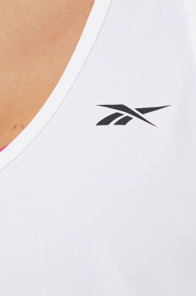 Топ для тренувань Reebok Workout Ready колір білий (2606605) фото 5