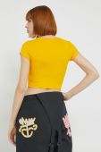 Футболка adidas Originals жіночий колір жовтий