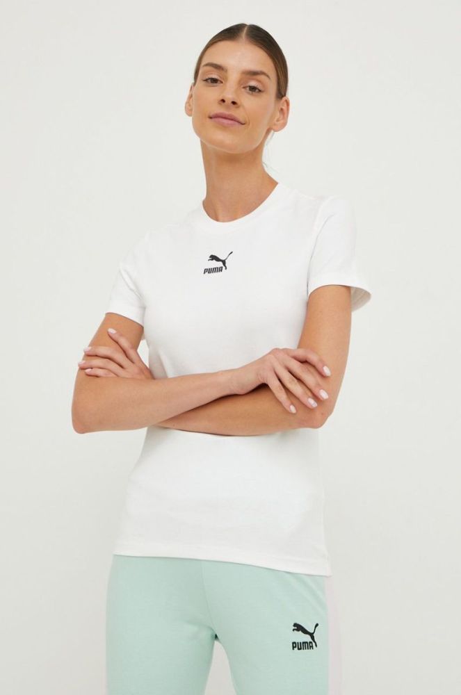 Футболка Puma жіноча колір білий (2550794) фото 3