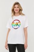 Бавовняна футболка MICHAEL Michael Kors колір білий (2431728)