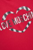 Бавовняна футболка Love Moschino колір червоний (2520691)