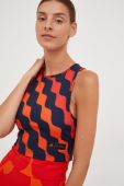Топ для тренувань adidas Performance Marimekko колір синій