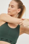 Спортивний бюстгальтер adidas Performance Aeroknit колір зелений