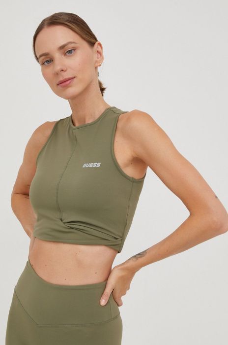 Топ Guess жіночий колір зелений (2688873)