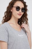Футболка Pepe Jeans жіноча колір сірий (2562492)