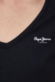 Бавовняна футболка Pepe Jeans колір чорний (2717109)