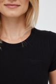 Футболка Pepe Jeans жіночий колір чорний