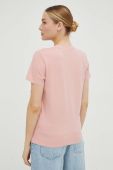 Бавовняна футболка Guess колір рожевий (3511219)