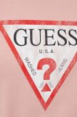 Бавовняна футболка Guess колір рожевий (3511219)