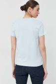 Бавовняна футболка Guess колір блакитний (3002173)
