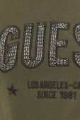 Бавовняна футболка Guess колір зелений (2695661)