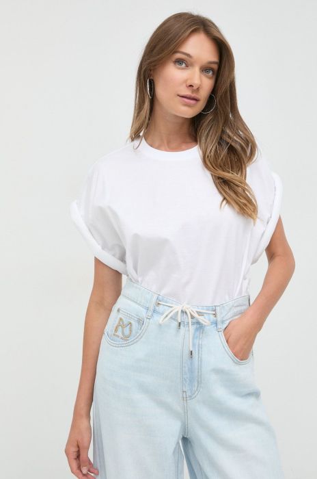 Бавовняна футболка Miss Sixty колір білий (2455493)