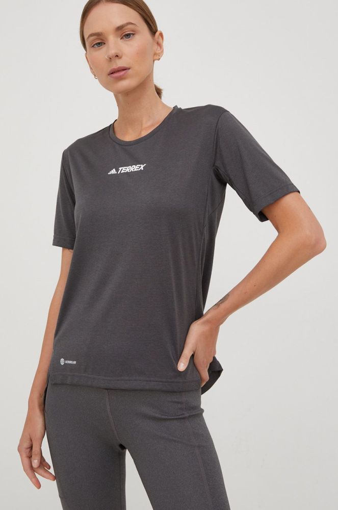 Спортивна футболка adidas TERREX Multi колір сірий