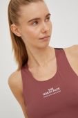 Спортивний топ The North Face Mountain Athletics жіночий колір рожевий