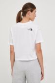 Бавовняна футболка The North Face колір білий NF0A4T1RFN41-FN41