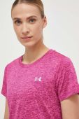 Тренувальна футболка Under Armour Tech колір рожевий (3643775)