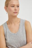 Топ American Vintage жіночий колір сірий (2702478)