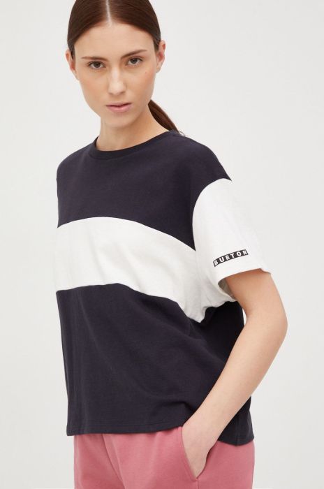 Бавовняна футболка Burton колір білий (2766399)