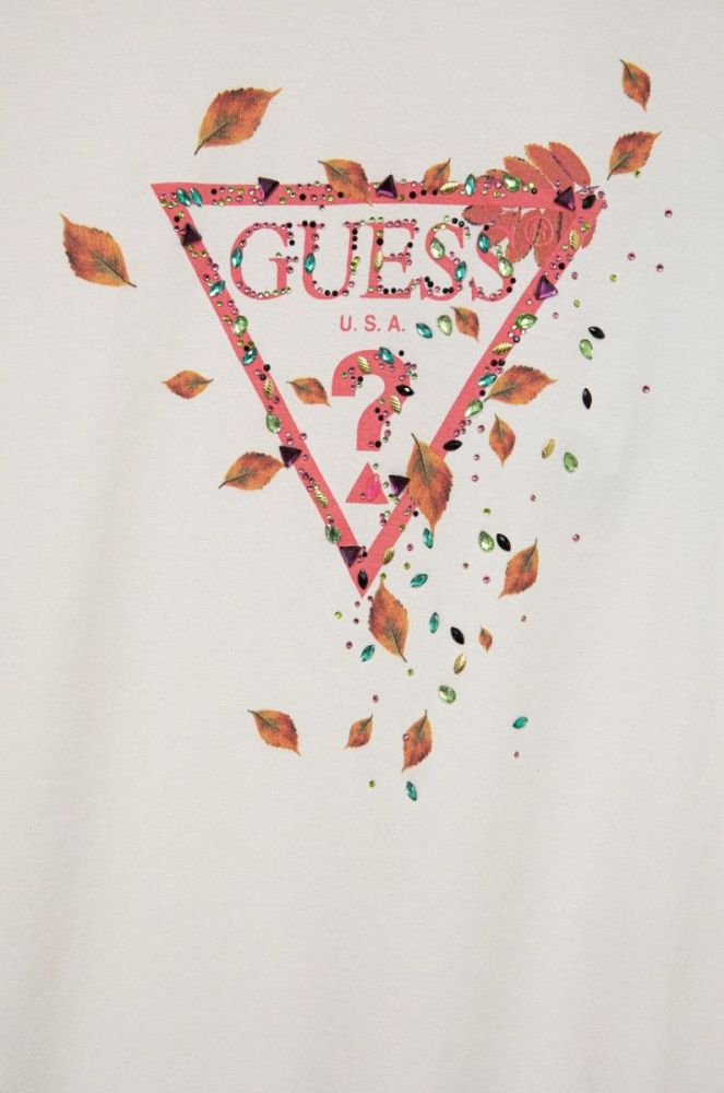 Дитяча футболка Guess колір білий (2513801) фото 3