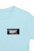 Дитяча футболка Dkny колір бірюзовий (2614553)