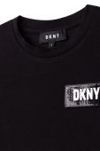 Дитяча футболка Dkny колір чорний (2548348)