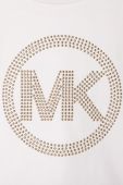 Дитяча бавовняна футболка Michael Kors колір білий (2692344)