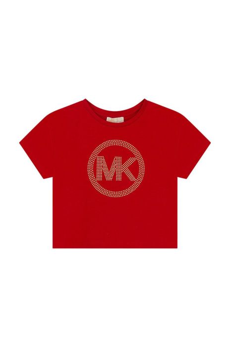 Дитяча футболка Michael Kors колір червоний