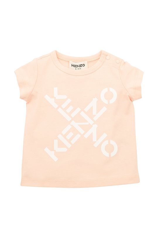 Дитяча бавовняна футболка Kenzo Kids колір рожевий (2545813)