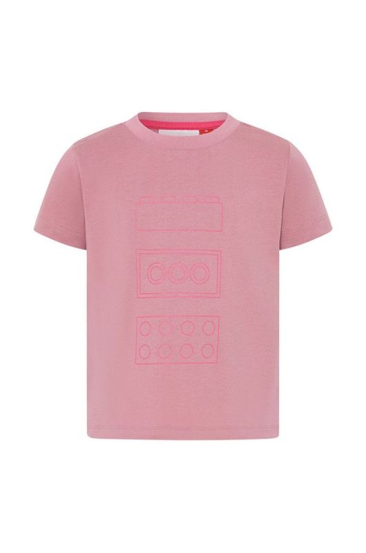 Дитяча футболка Lego Wear колір рожевий