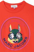 Дитяча бавовняна футболка Marc Jacobs колір білий (2702505)