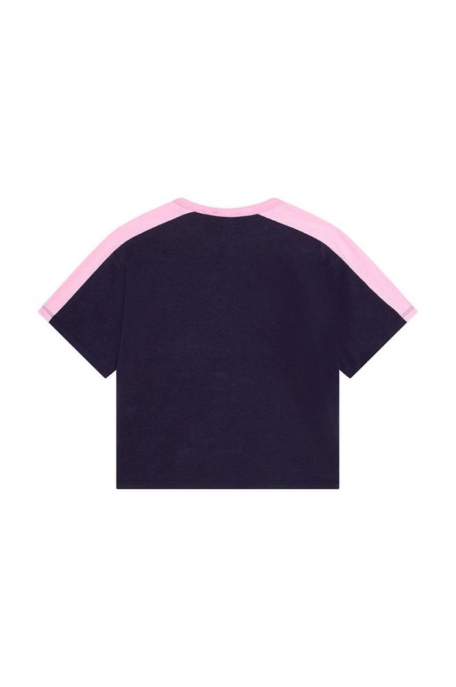 Дитяча бавовняна футболка Marc Jacobs колір синій (2741279) фото 2