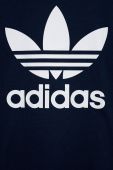 Дитяча бавовняна футболка adidas Originals колір синій з принтом (2504211)