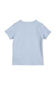 Дитяча футболка Mini Rodini однотонна колір блакитний (2678387)