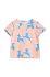 Дитяча футболка Mini Rodini колір рожевий з принтом