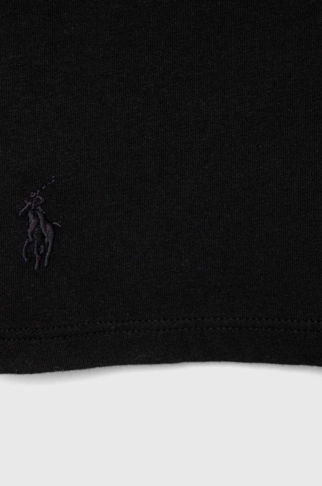 Дитячий топ Polo Ralph Lauren 2-pack колір сірий однотонний фото 6