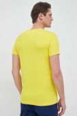 Футболка Tommy Hilfiger чоловічий колір жовтий візерунок