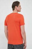 Футболка Tommy Hilfiger чоловічий колір помаранчевий візерунок
